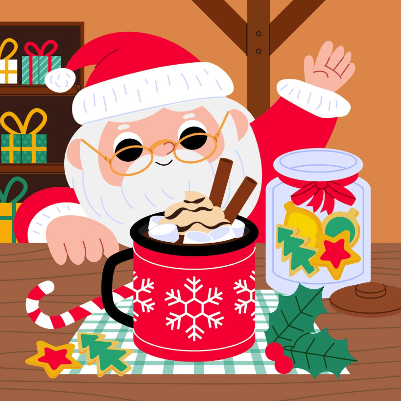 🍦Scoop, There It Is! Ice Cream for Breakfast with Santa?! 🎅🍨