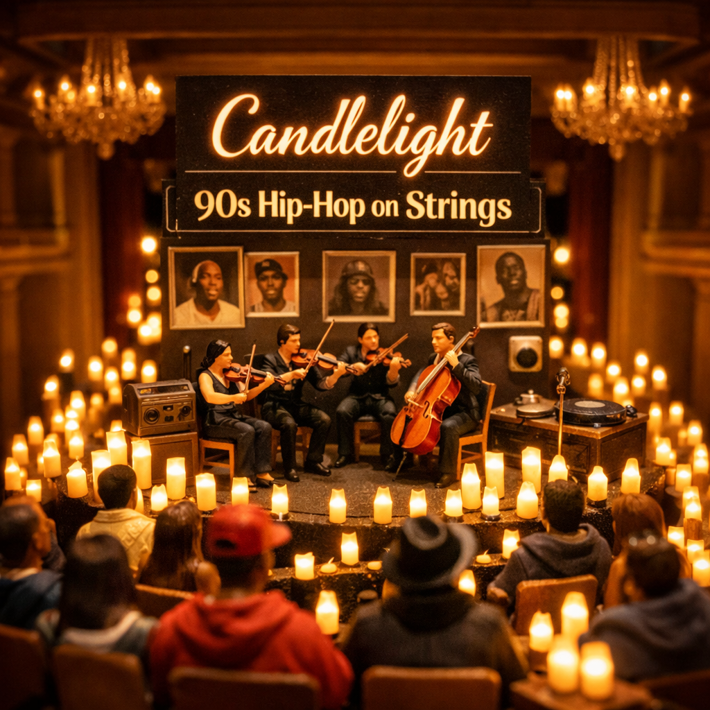 🕯️ Candlelight: 90s Hip-Hop on Strings 🎻🔥