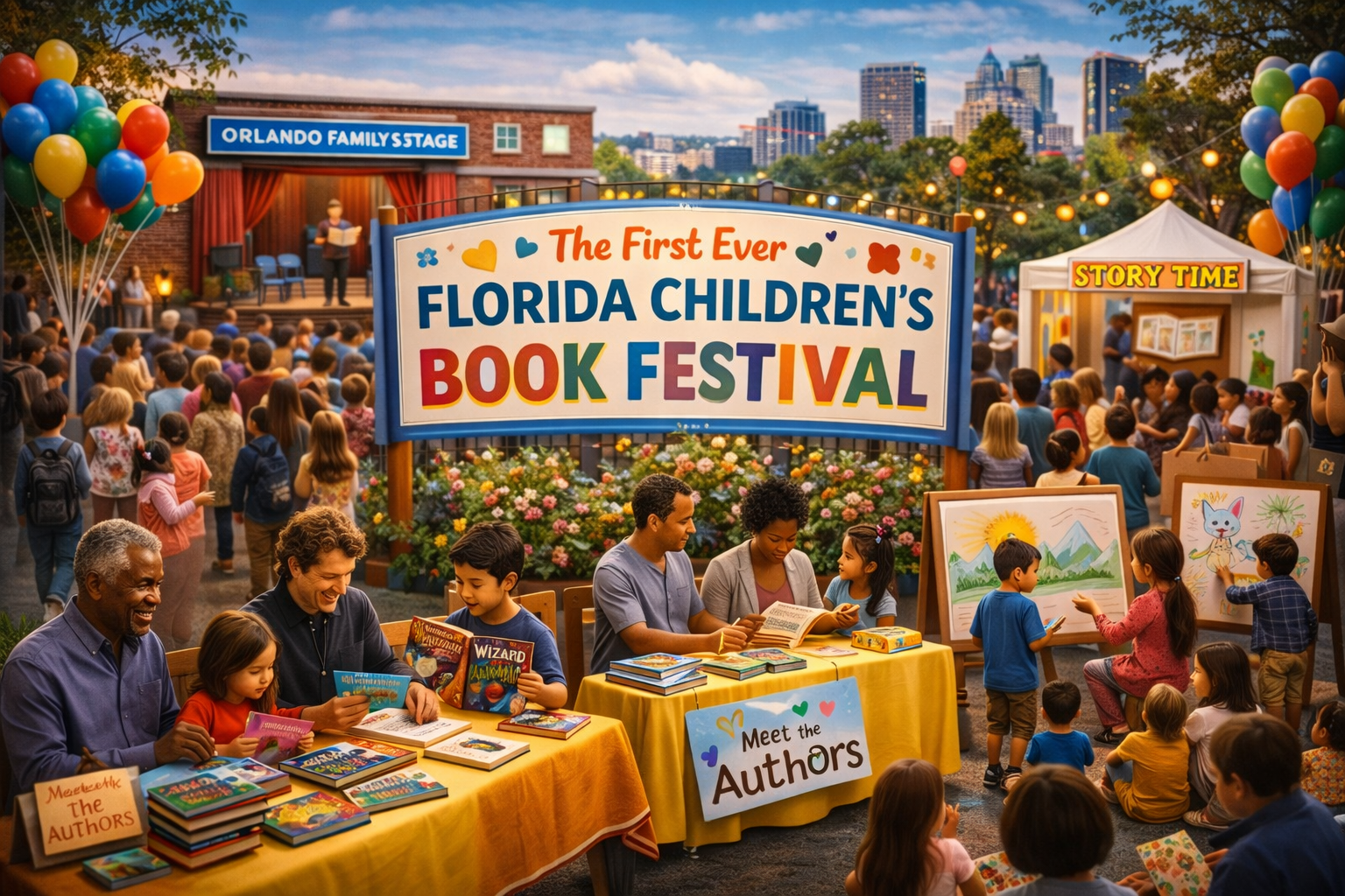📚 The First Ever Florida Children’s Book Festival 📚