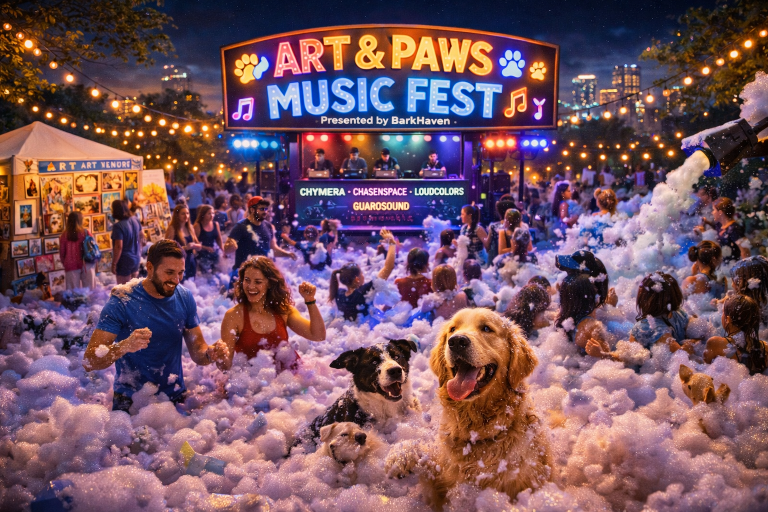 🎨🐾 ART & PAWS MUSIC FEST – Where Creativity Meets Canines